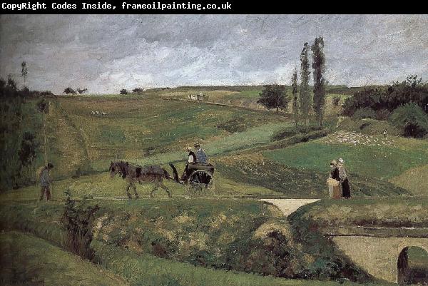 Camille Pissarro Leads to the loose many this graciousness Li road